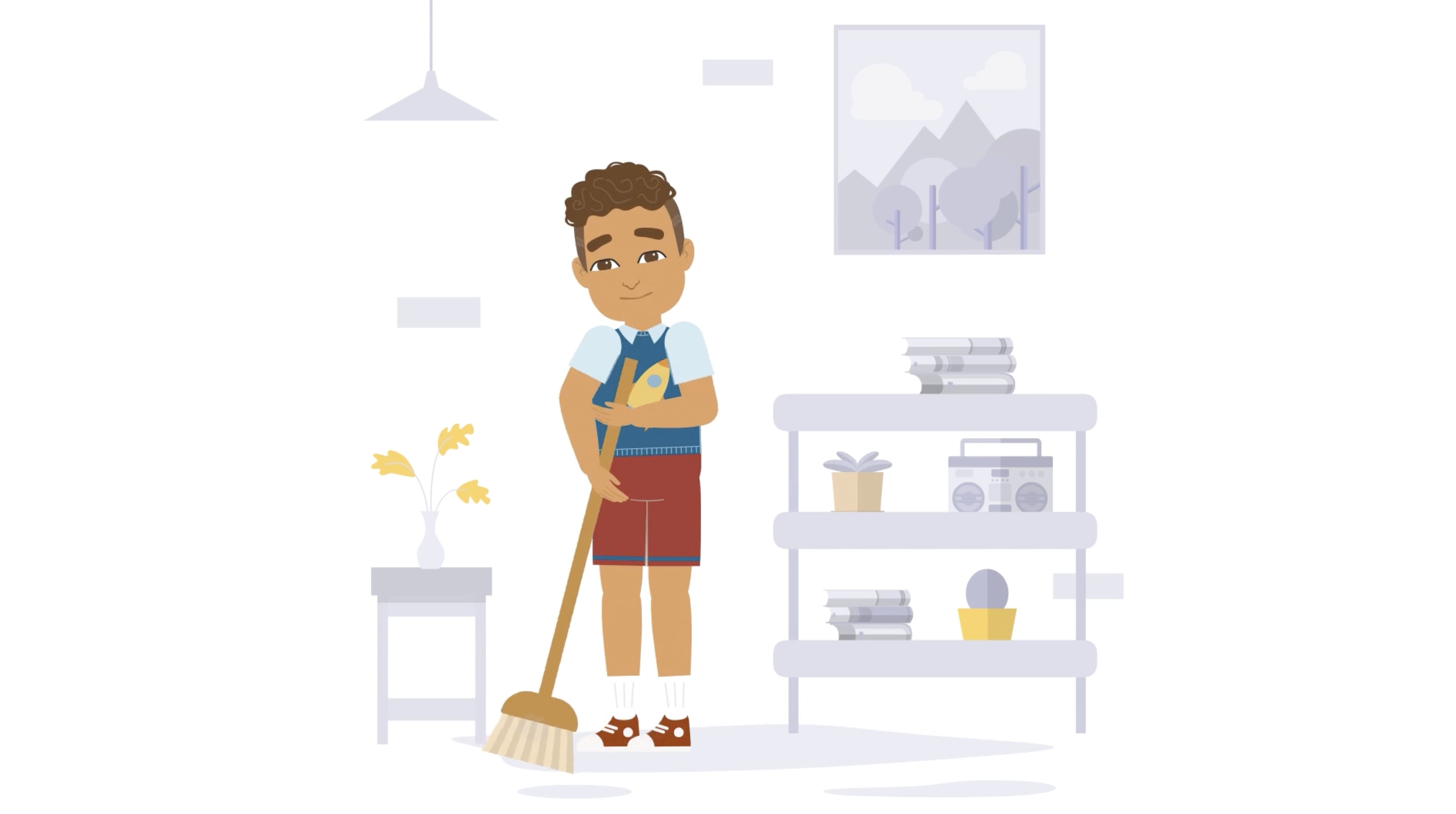 More chores around the house