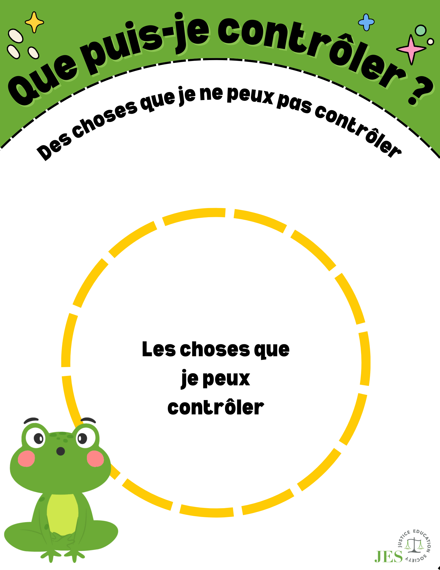 Que puis-je contrôler ?